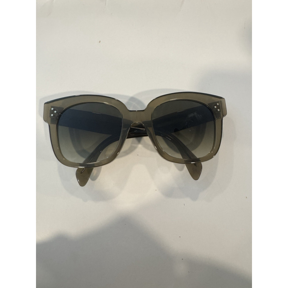 NEW CELINE Sunglasses CL4002UN 98P 54mm Khaki Crystal Olive Gradient Green - Picture 4 of 4